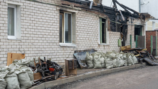 Professional Emergency Fire Cleanup technician working in Germantown, WI